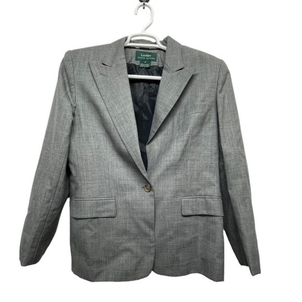 LAUREN RALPH LAUREN Blazer Jacket Women's 12 Wool‎